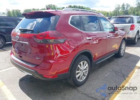 2018 Nissan Rogue Sv из США, поврежденный, VIN 5N1AT2MT6JC769965
